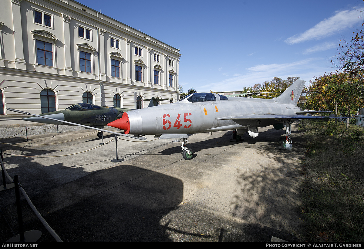 Aircraft Photo of 645 | Mikoyan-Gurevich MiG-21F-13 | East Germany - Air Force | AirHistory.net #614807