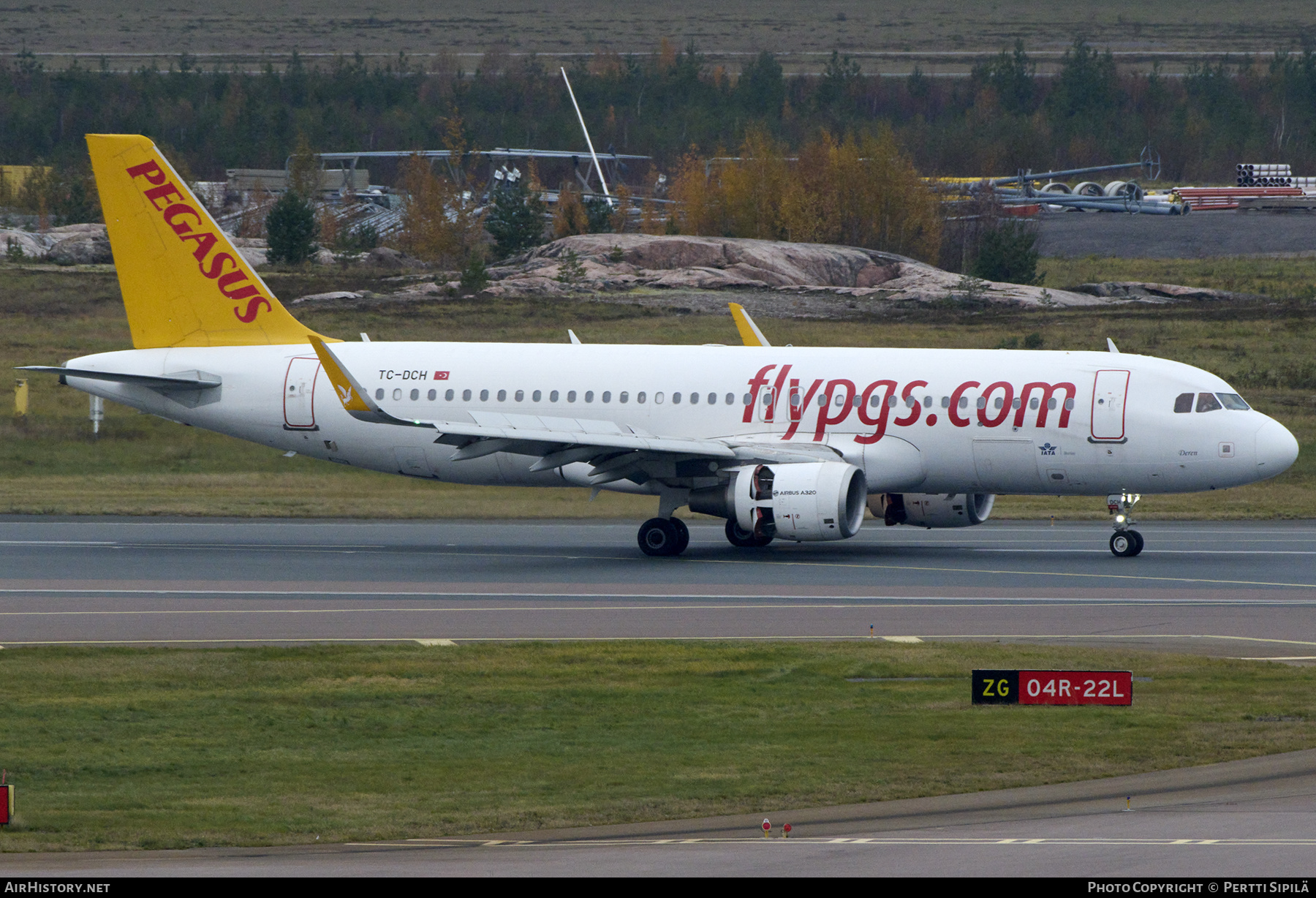 Aircraft Photo of TC-DCH | Airbus A320-214 | Pegasus Airlines | AirHistory.net #614821