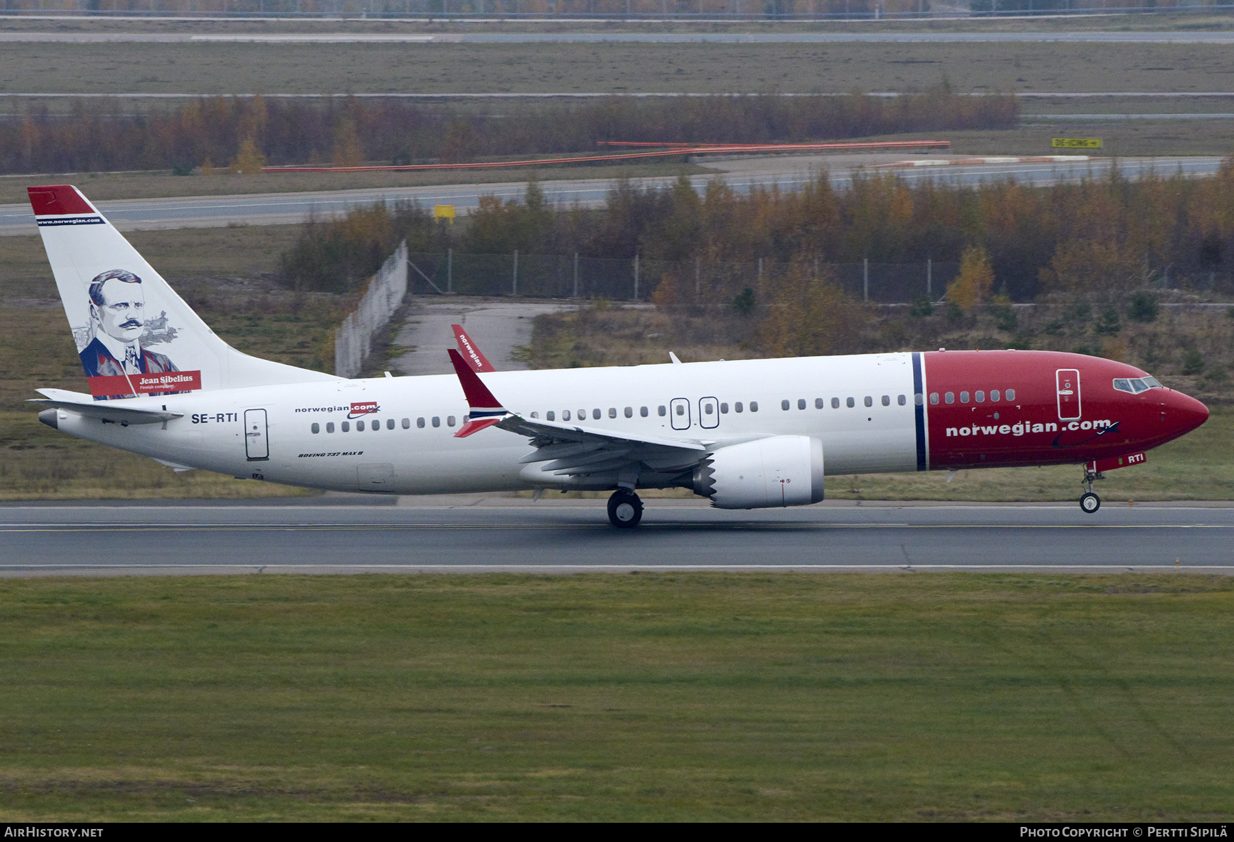 Aircraft Photo of SE-RTI | Boeing 737-8 Max 8 | Norwegian | AirHistory.net #614850