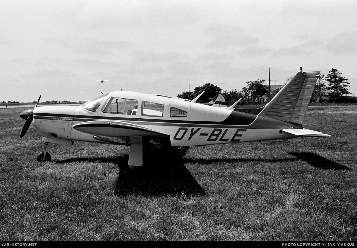 Aircraft Photo of OY-BLE | Piper PA-28R-200 Cherokee Arrow II | AirHistory.net #614863