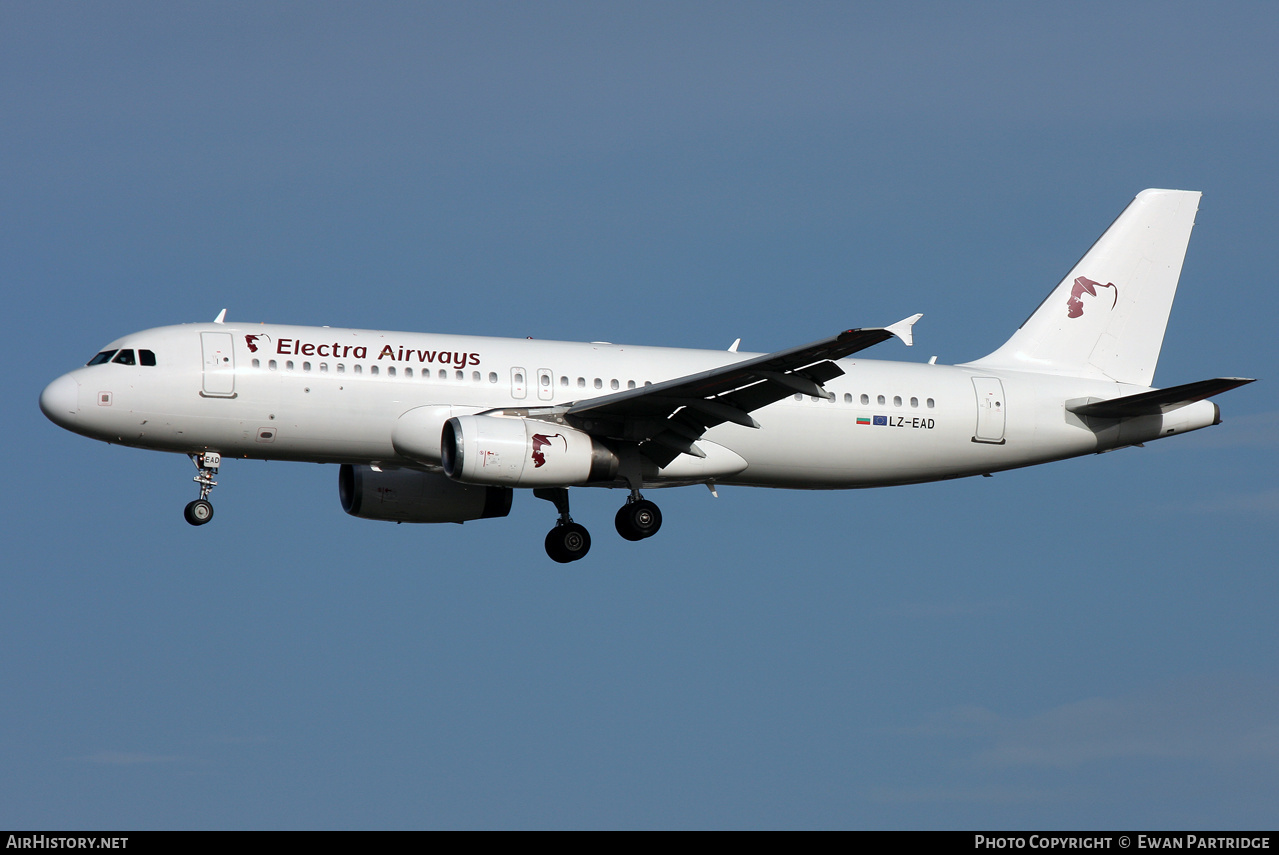 Aircraft Photo of LZ-EAD | Airbus A320-232 | Electra Airways | AirHistory.net #614883
