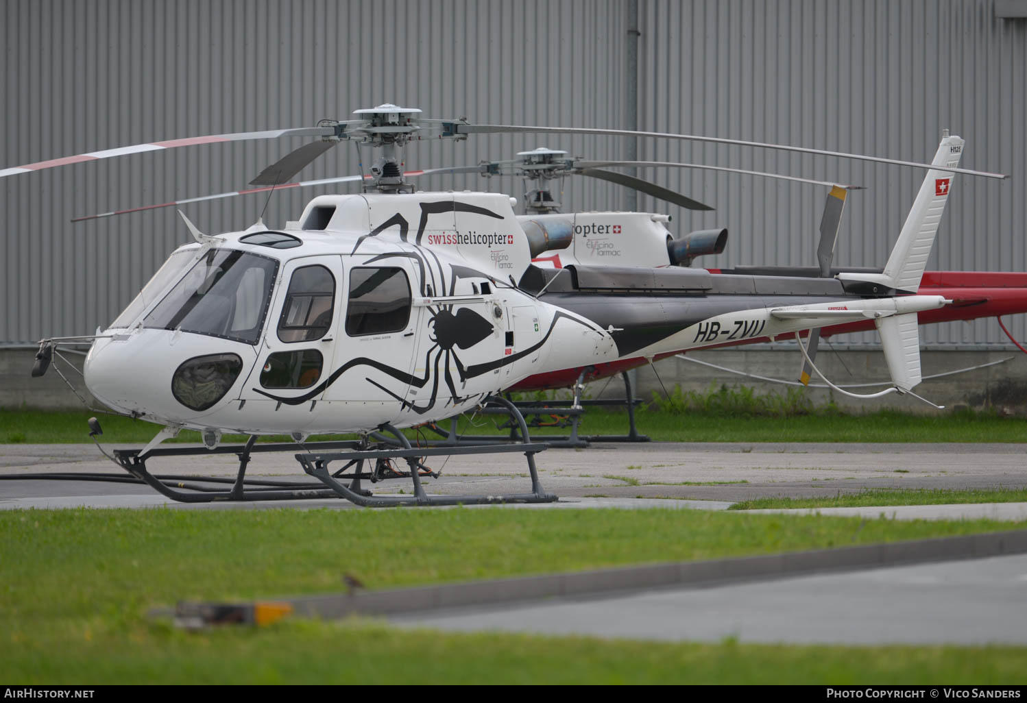 Aircraft Photo of HB-ZVU | Eurocopter AS-350B-3E Ecureuil | Eliticino Tarmac | AirHistory.net #614884