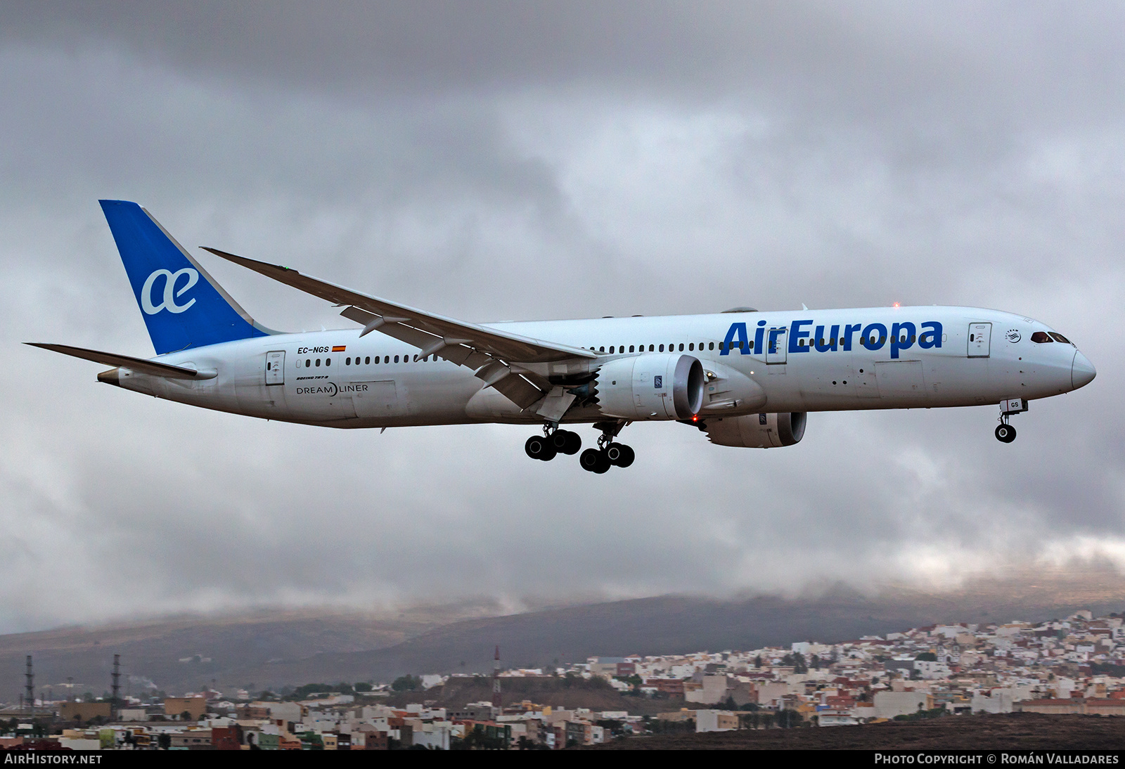 Aircraft Photo of EC-NGS | Boeing 787-9 Dreamliner | Air Europa | AirHistory.net #614893