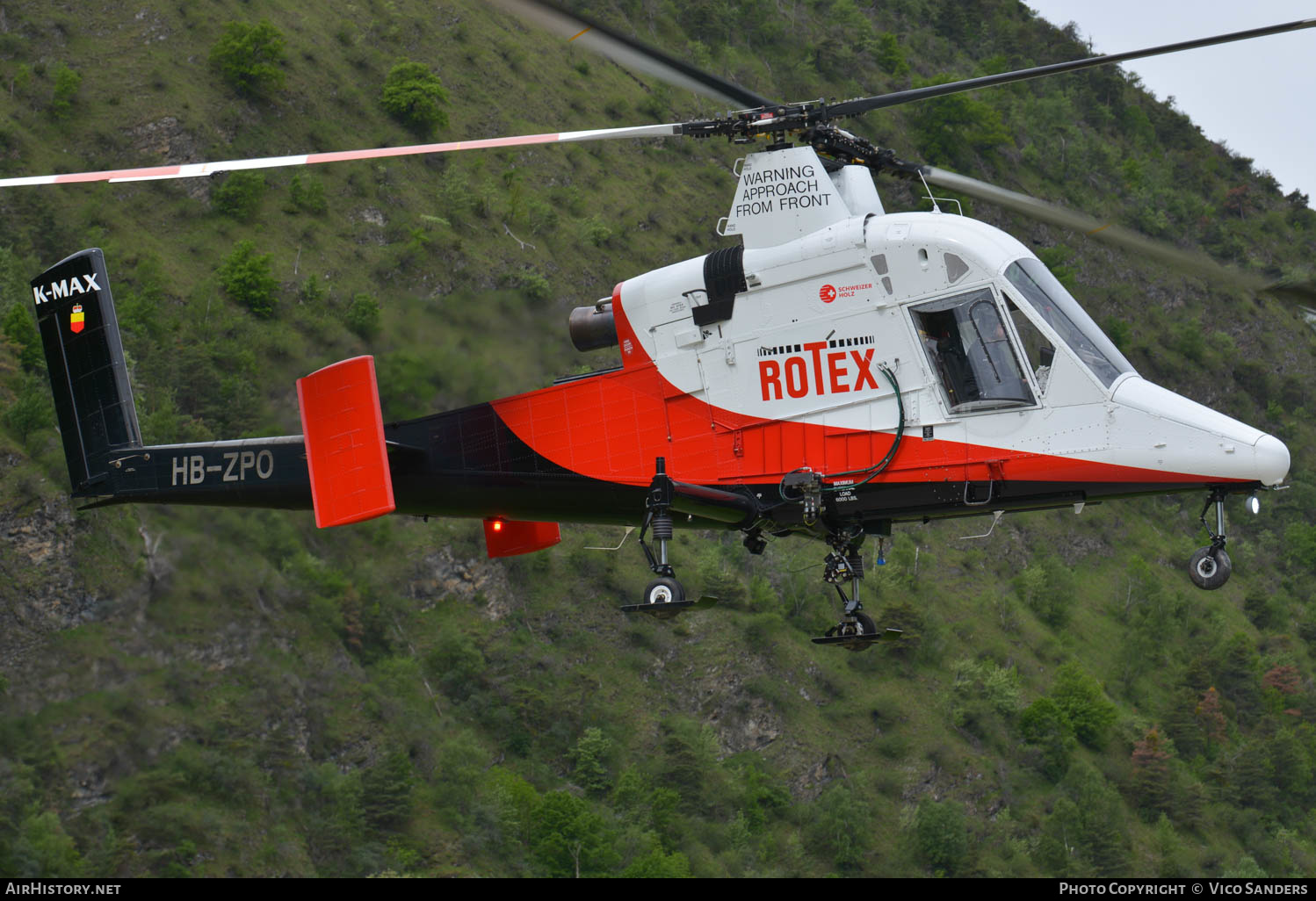 Aircraft Photo of HB-ZPO | Kaman K-1200 K-Max | Rotex Helicopter | AirHistory.net #614900