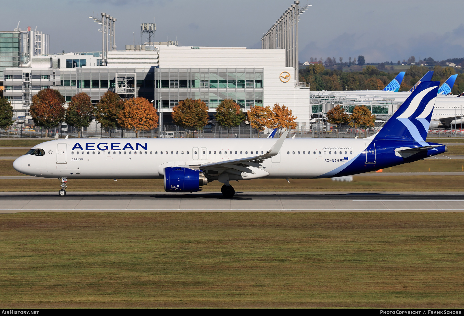 Aircraft Photo of SX-NAH | Airbus A321-271NX | Aegean Airlines | AirHistory.net #614933