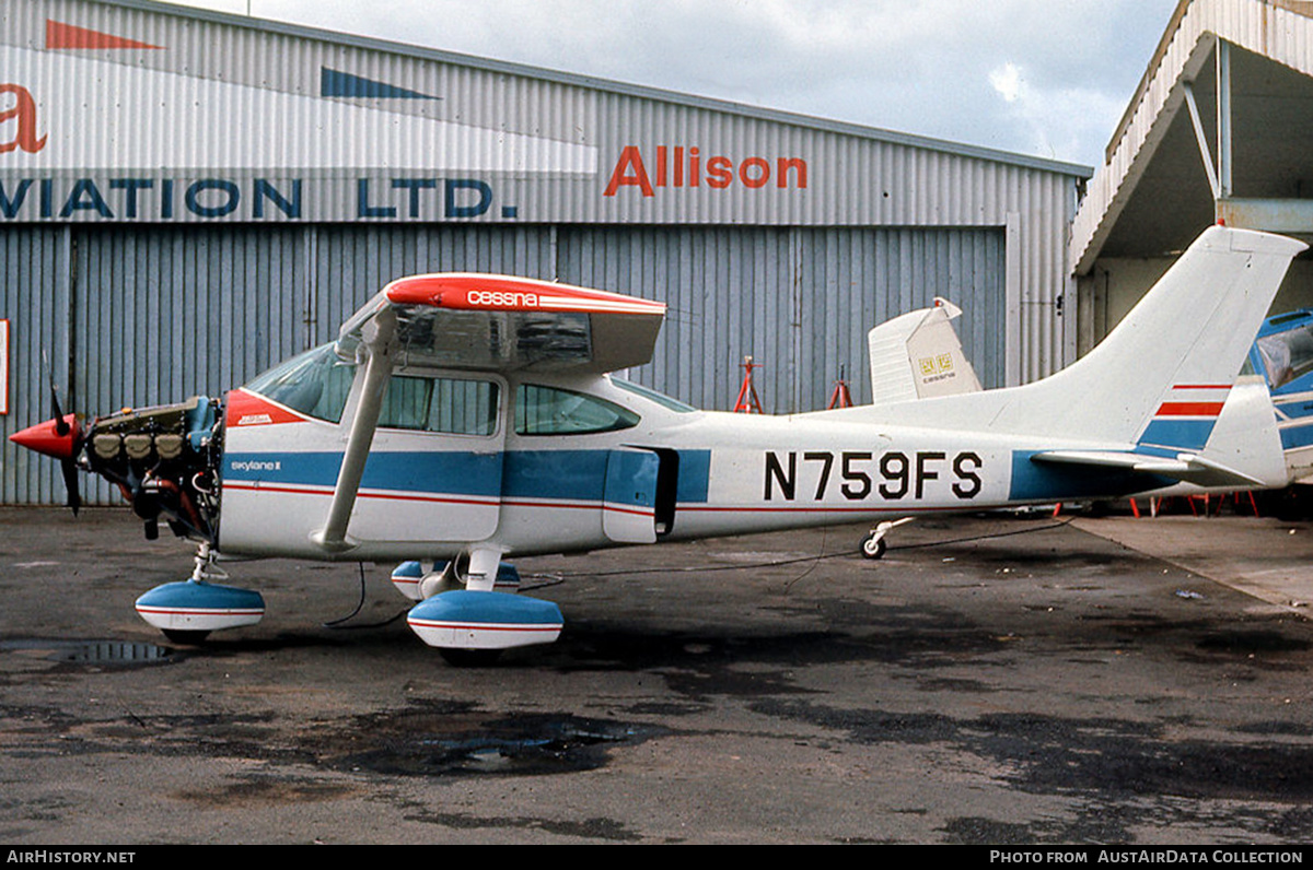 Aircraft Photo of N759FS | Cessna 182Q Skylane | AirHistory.net #614944