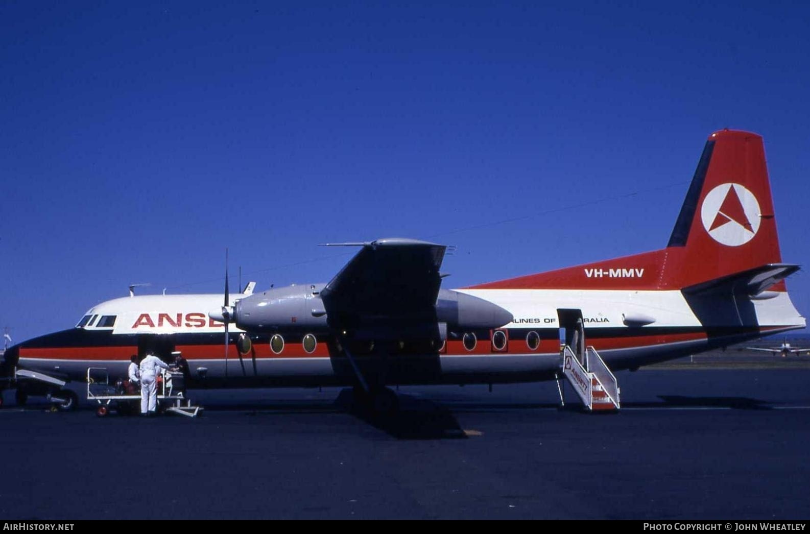 Aircraft Photo of VH-MMV | Fokker F27-200 Friendship | Ansett Airlines of Australia | AirHistory.net #614955