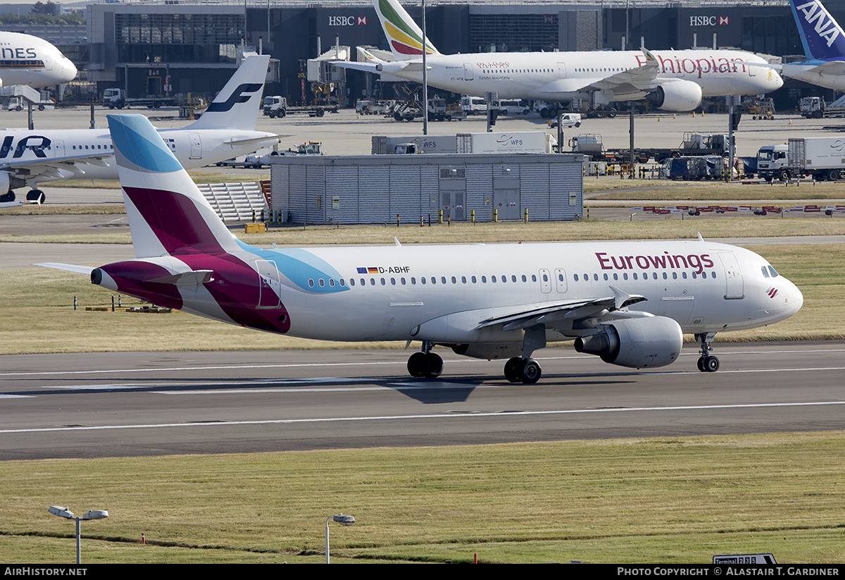 Aircraft Photo of D-ABHF | Airbus A320-214 | Eurowings | AirHistory.net #614961