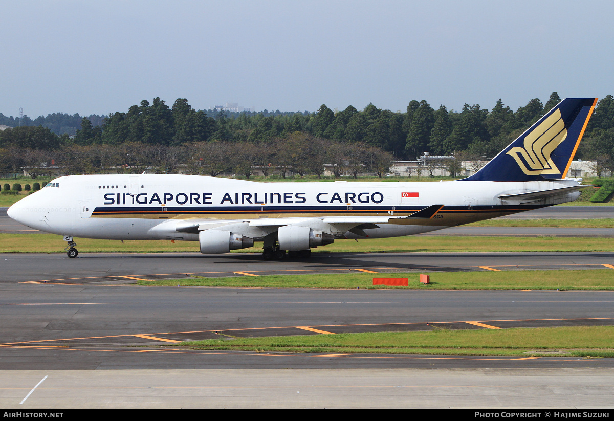 Aircraft Photo of 9V-SCA | Boeing 747-412(BCF) | Singapore Airlines Cargo | AirHistory.net #614966