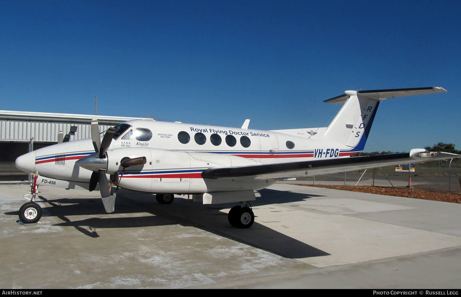 Aircraft Photo of VH-FDG | Hawker Beechcraft B200 King Air | Royal Flying Doctor Service - RFDS | AirHistory.net #614970