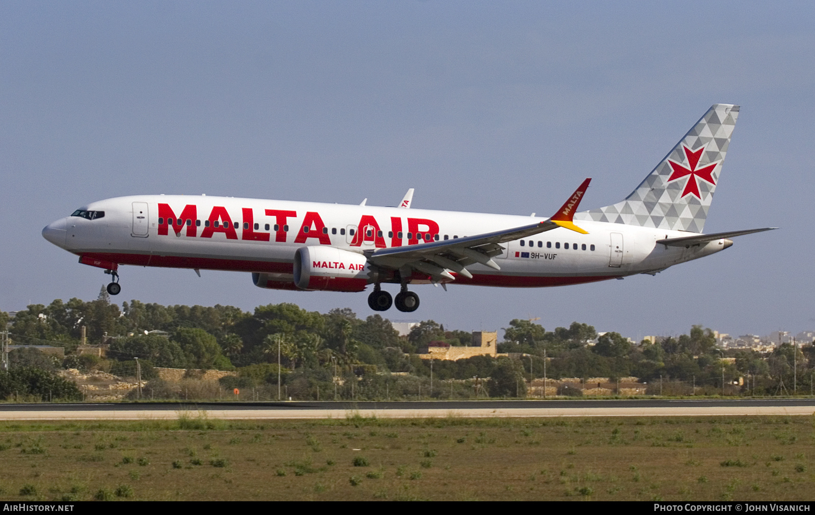 Aircraft Photo of 9H-VUF | Boeing 737-8200 Max 200 | Malta Air | AirHistory.net #614972