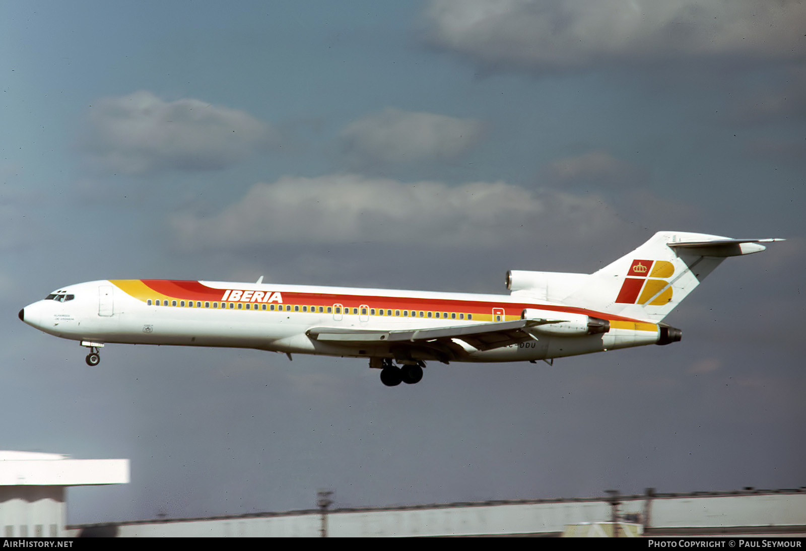 Aircraft Photo of EC-DDU | Boeing 727-256/Adv | Iberia | AirHistory.net #614975