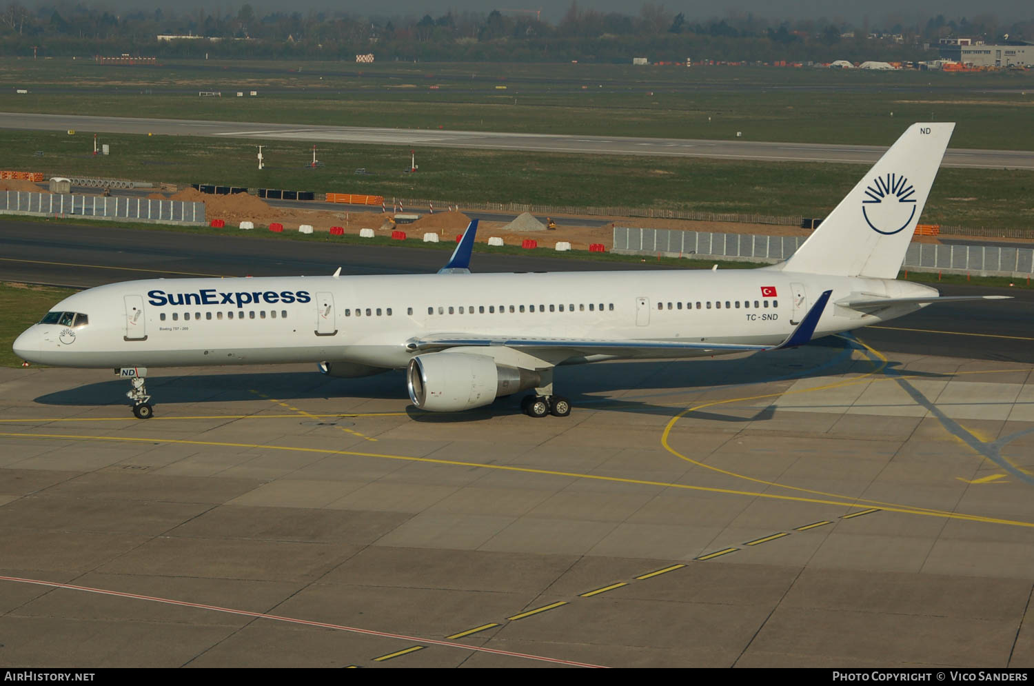 Aircraft Photo of TC-SND | Boeing 757-28A | SunExpress | AirHistory.net #614981