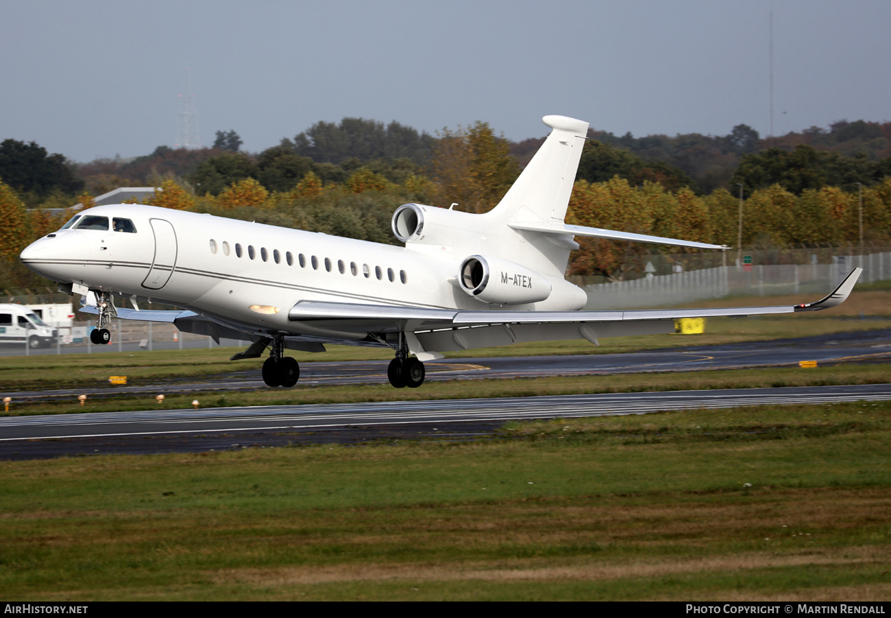 Aircraft Photo of M-ATEX | Dassault Falcon 8X | AirHistory.net #614985