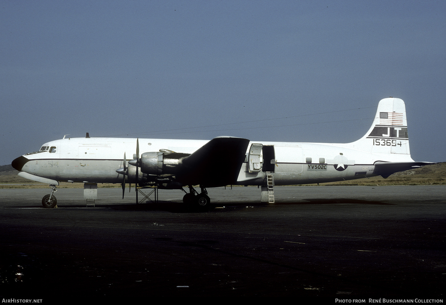 Aircraft Photo of YV-502C / 153694 | Douglas C-118A Liftmaster (DC-6A) | USA - Navy | AirHistory.net #614986