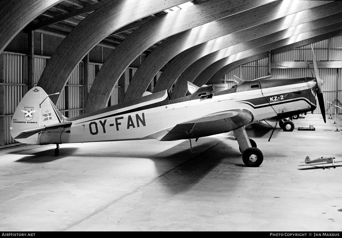 Aircraft Photo of OY-FAN | SAI KZ-II Trainer | Veteranfly Klubben | AirHistory.net #614996