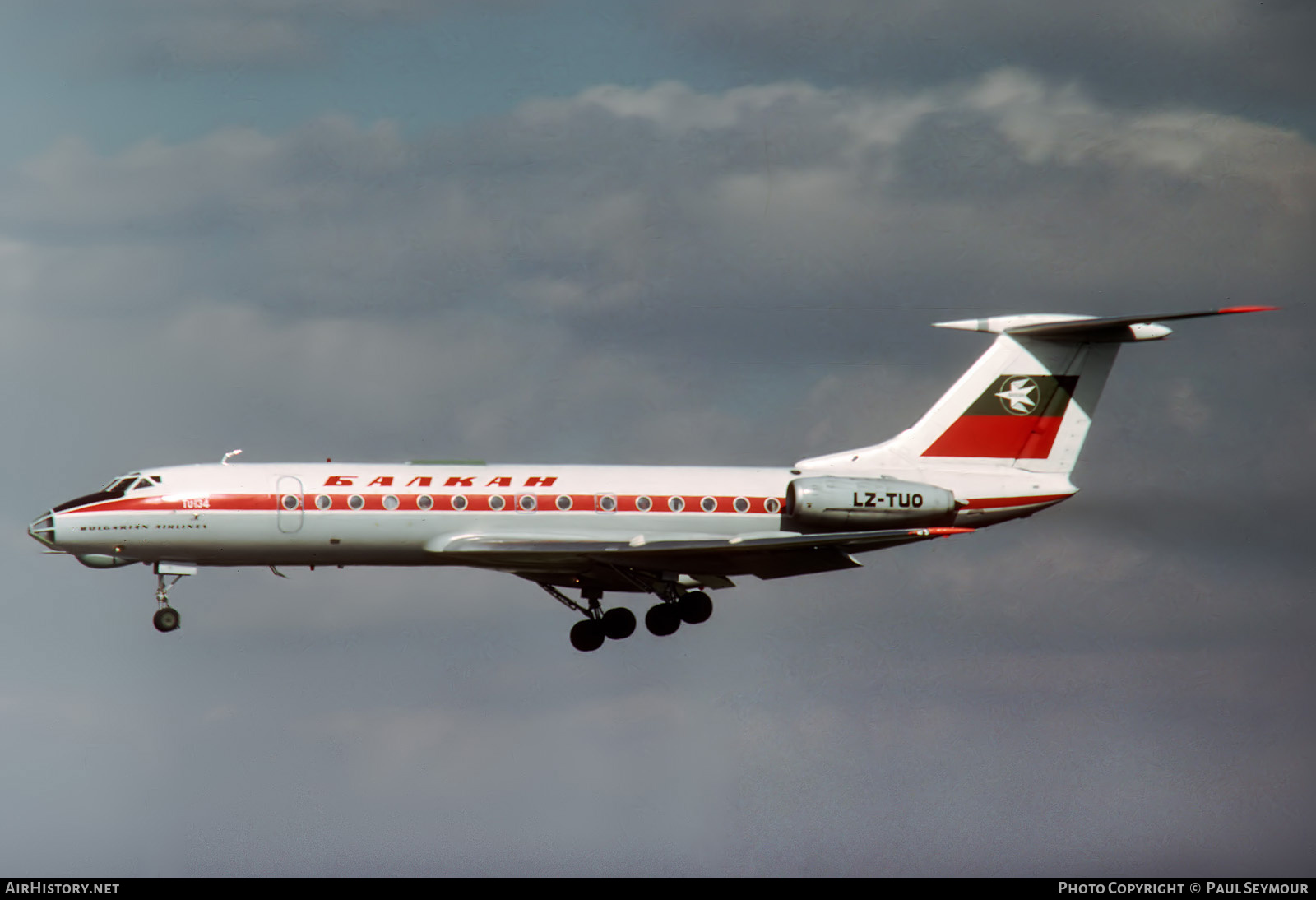 Aircraft Photo of LZ-TUO | Tupolev Tu-134K | Balkan - Bulgarian Airlines | AirHistory.net #615000