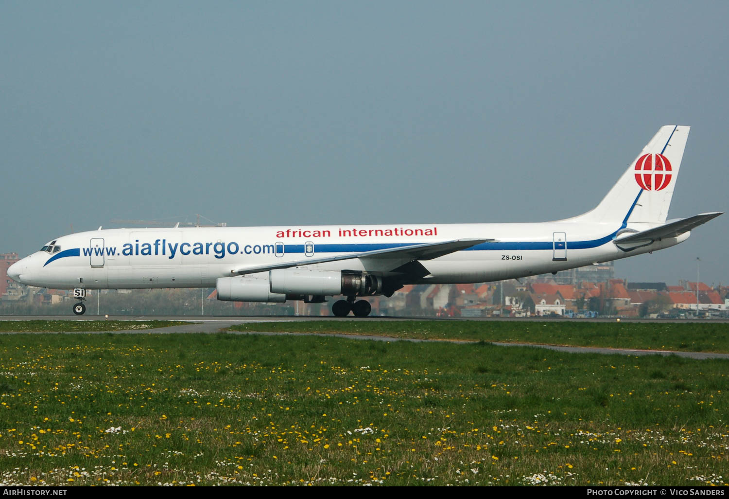 Aircraft Photo of ZS-OSI | McDonnell Douglas DC-8-62(F) | African International Airways | AirHistory.net #615005