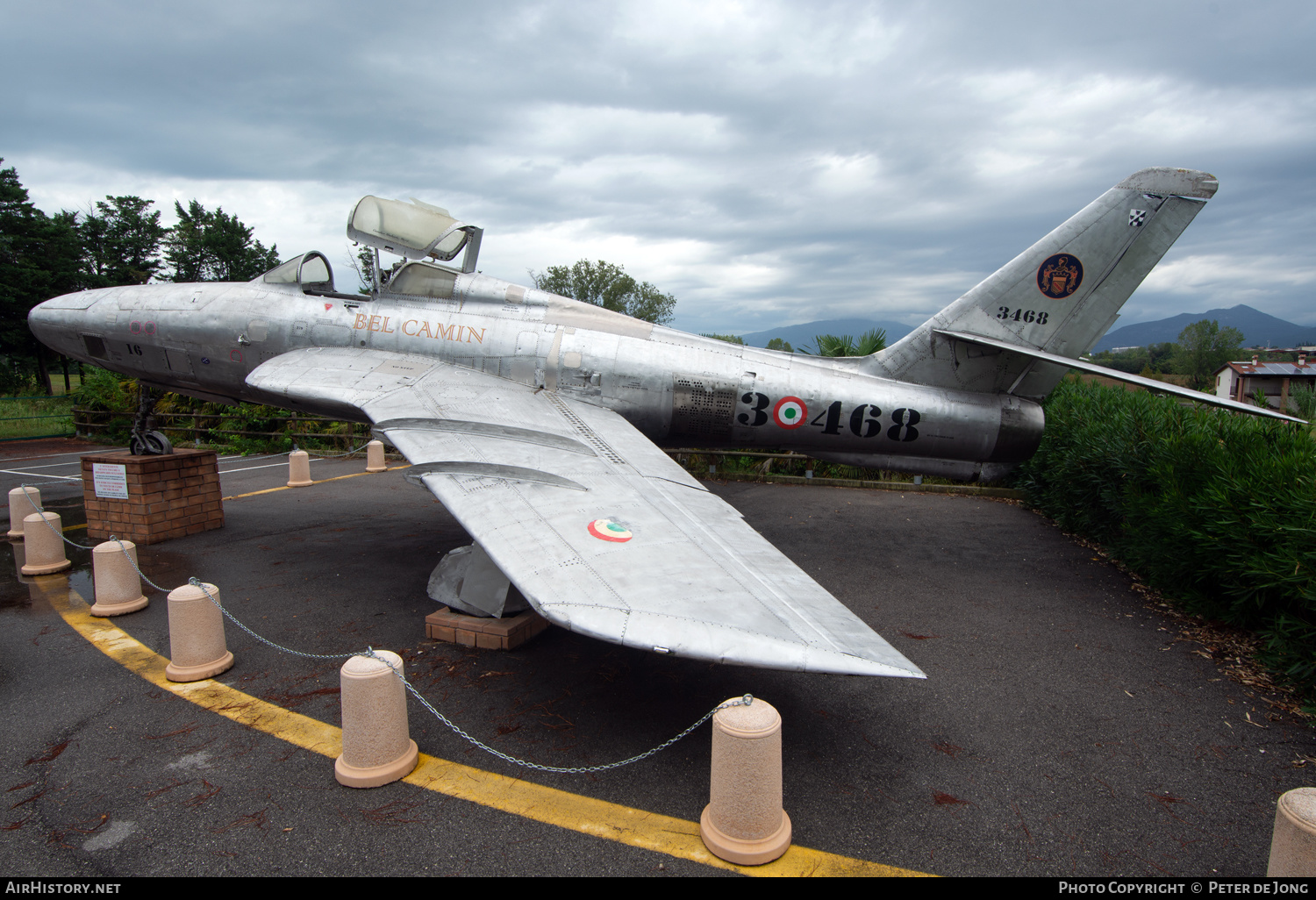 Aircraft Photo of 3468 | Republic RF-84F Thunderflash | Italy - Air Force | AirHistory.net #615019