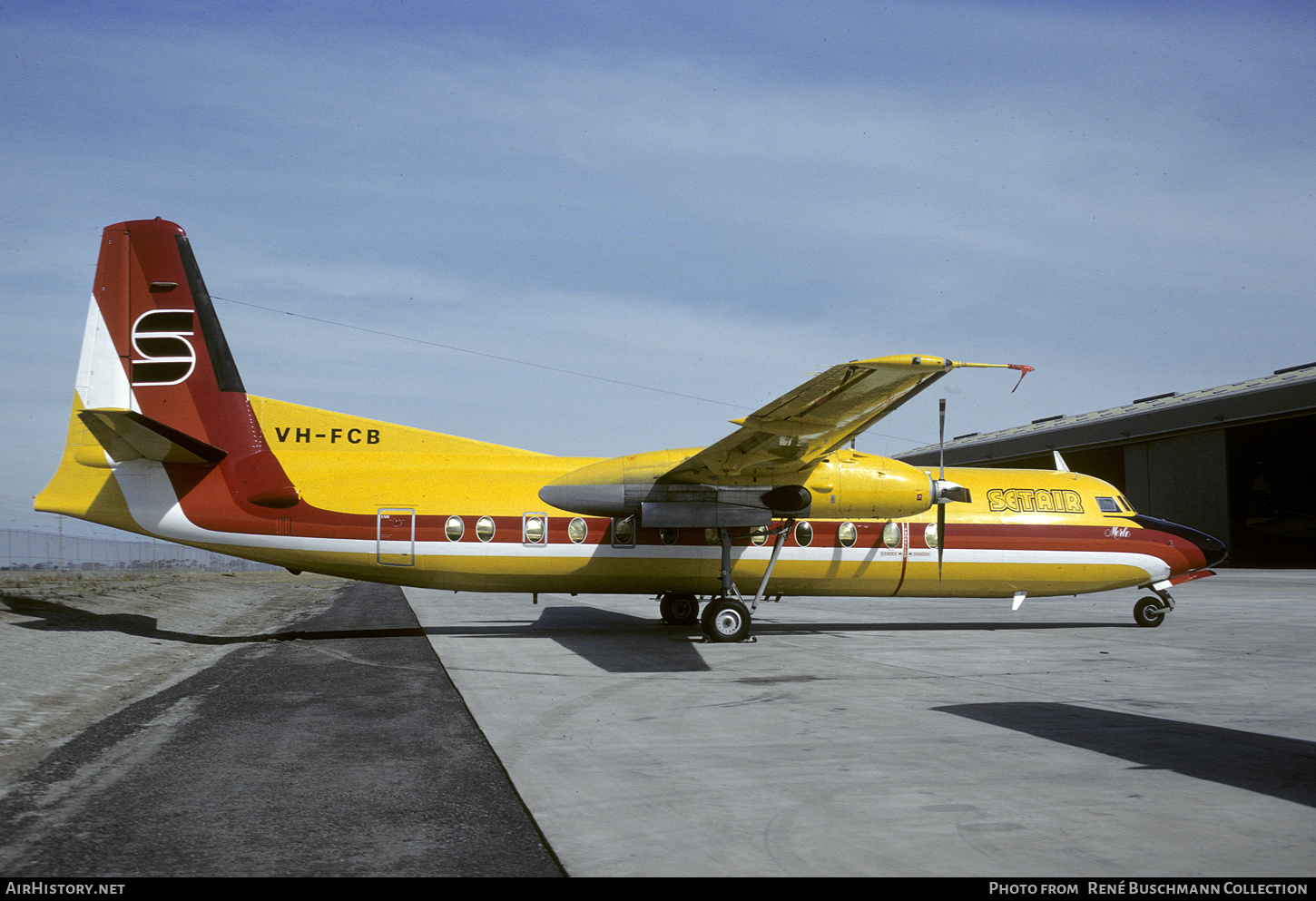 Aircraft Photo of VH-FCB | Fokker F27-500F Friendship | Setair | AirHistory.net #615025