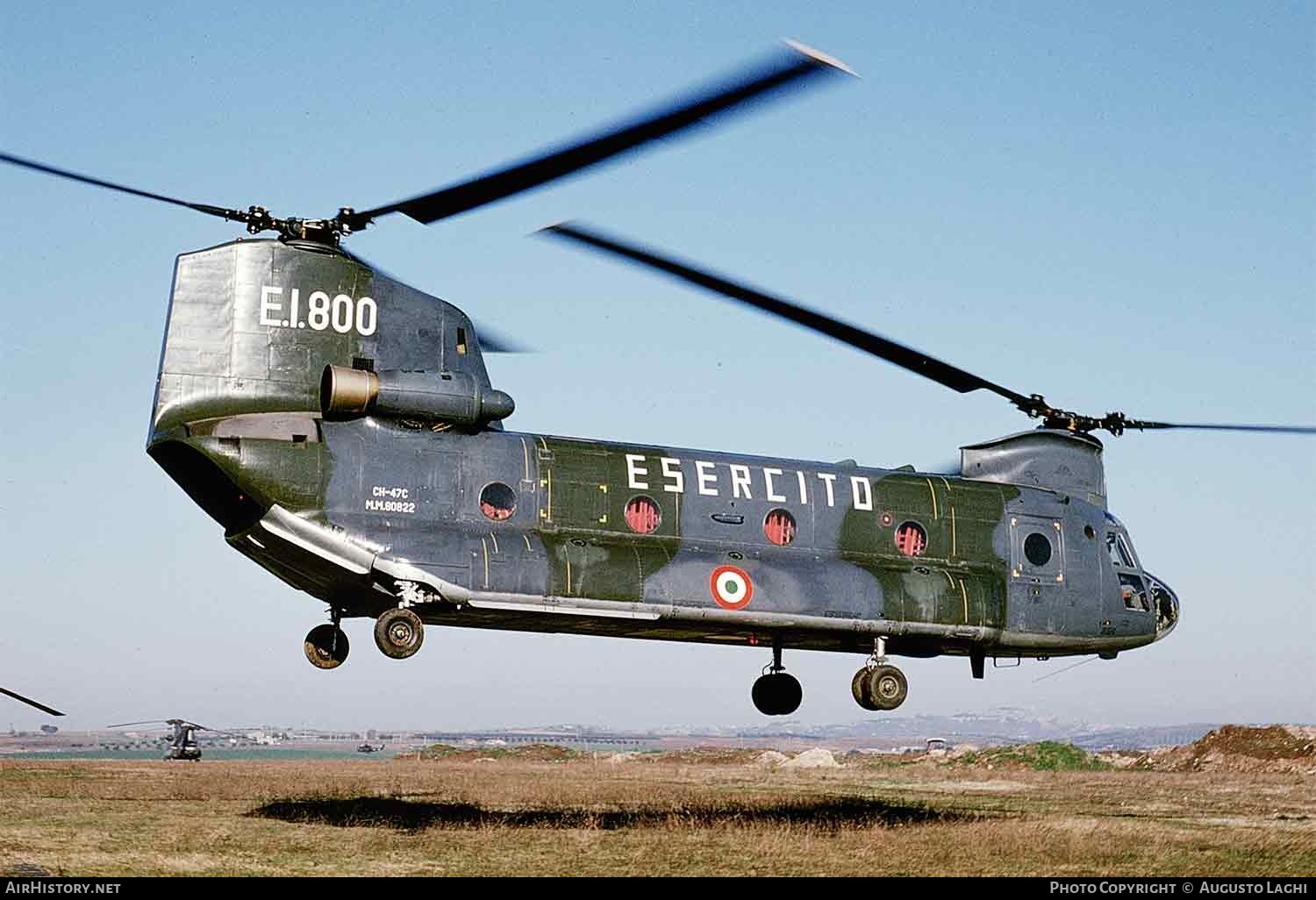 Aircraft Photo of MM80822 | Boeing Vertol CH-47C Chinook | Italy - Army | AirHistory.net #615029