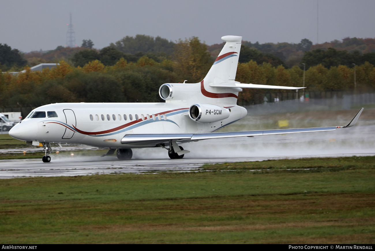 Aircraft Photo of P4-SCM | Dassault Falcon 7X | AirHistory.net #615042