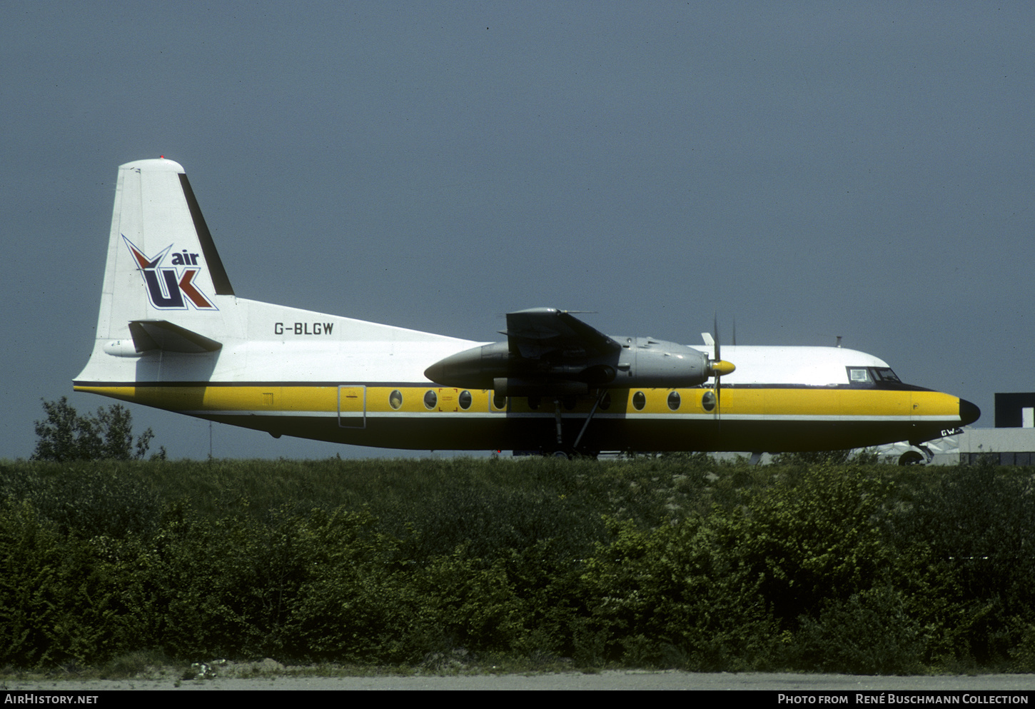 Aircraft Photo of G-BLGW | Fokker F27-200 Friendship | Air UK | AirHistory.net #615059