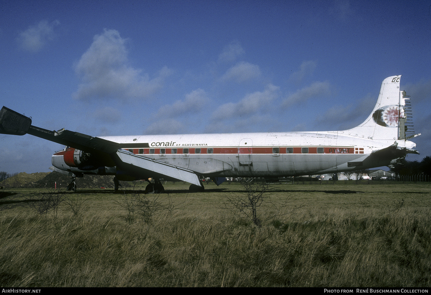 Aircraft Photo of OY-DMT | Douglas DC-7 | Conair of Scandinavia | AirHistory.net #615064