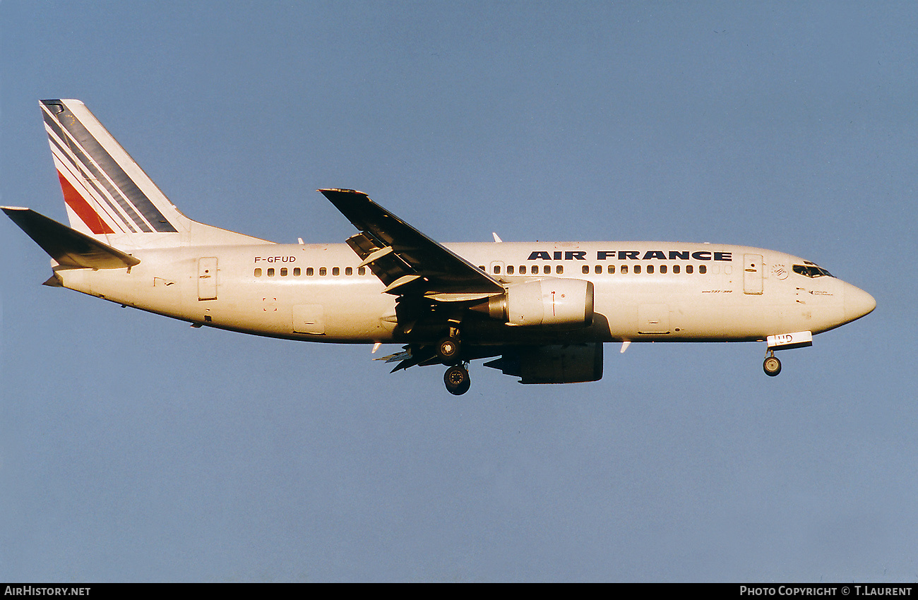 Aircraft Photo of F-GFUD | Boeing 737-33A | Air France | AirHistory.net #615070