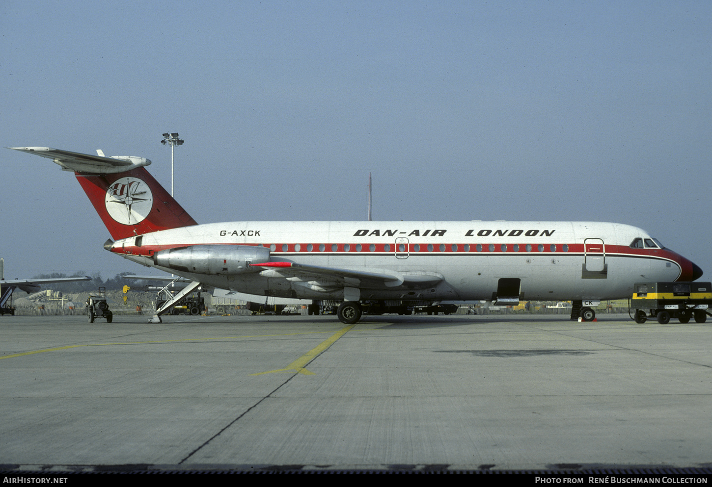 Aircraft Photo of G-AXCK | BAC 111-401AK One-Eleven | Dan-Air London | AirHistory.net #615075