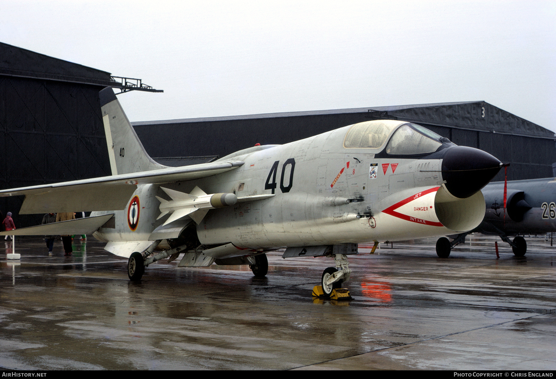 Aircraft Photo of 40 | Vought F-8E(FN) Crusader | France - Navy | AirHistory.net #615090