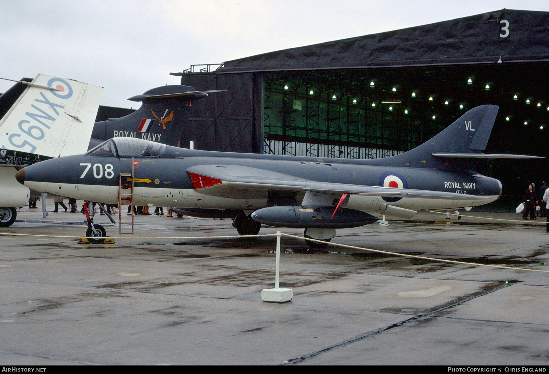 Aircraft Photo of XE712 | Hawker Hunter GA11 | UK - Navy | AirHistory.net #615102