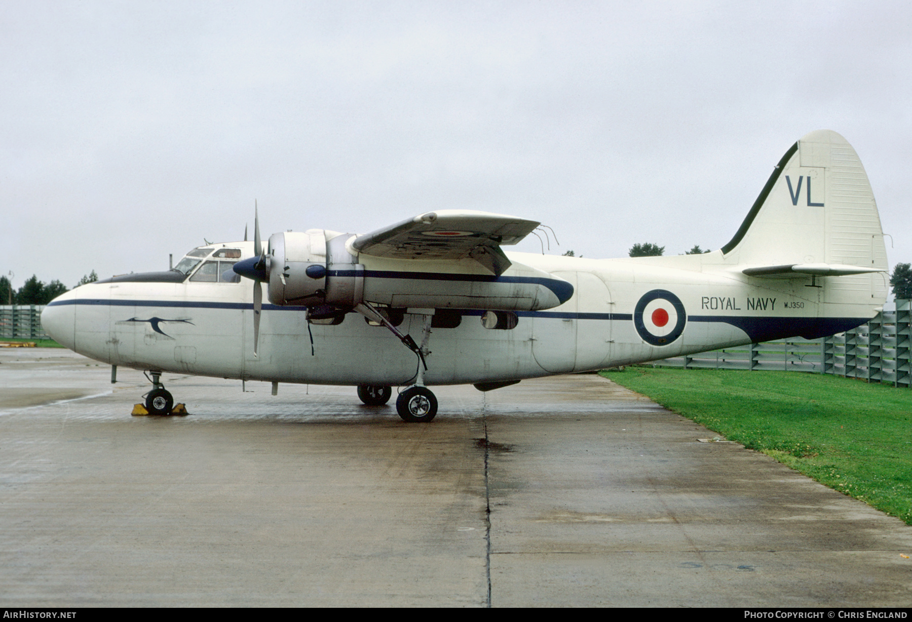 Aircraft Photo of WJ350 | Percival P.57 Sea Prince C.2 | UK - Navy | AirHistory.net #615105