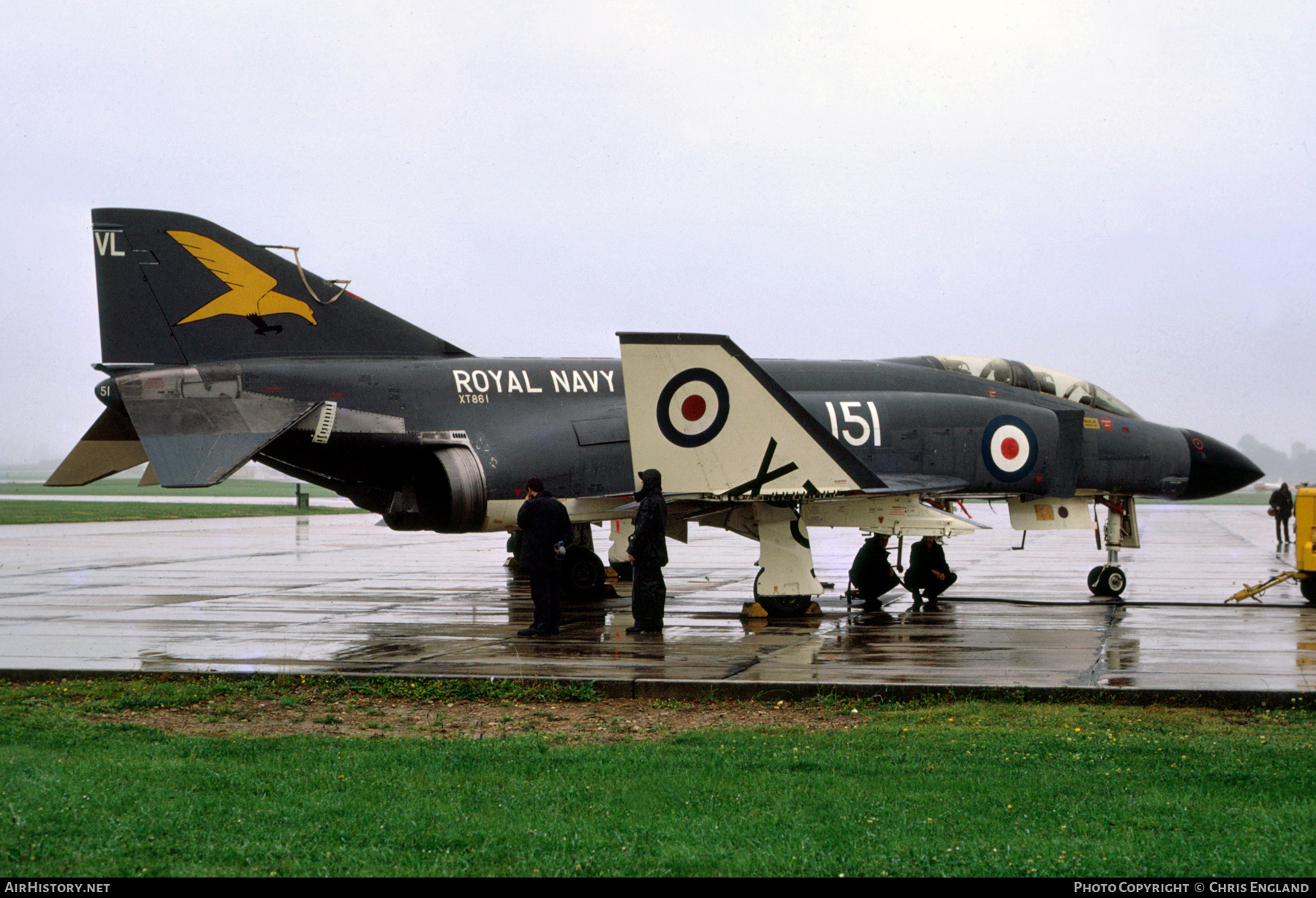 Aircraft Photo of XT861 | McDonnell Douglas F-4K Phantom FG1 | UK - Navy | AirHistory.net #615106
