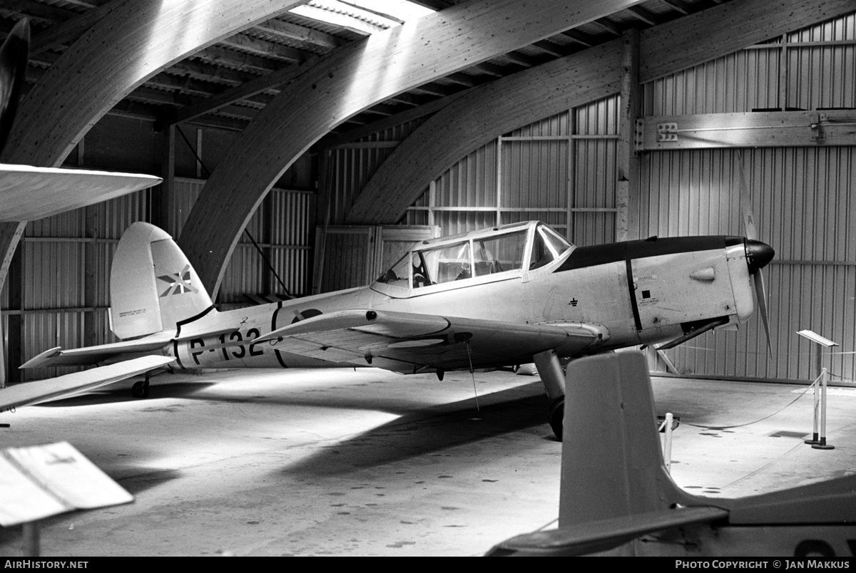 Aircraft Photo of P-132 | De Havilland Canada DHC-1 Chipmunk Mk22 | Denmark - Air Force | AirHistory.net #615112