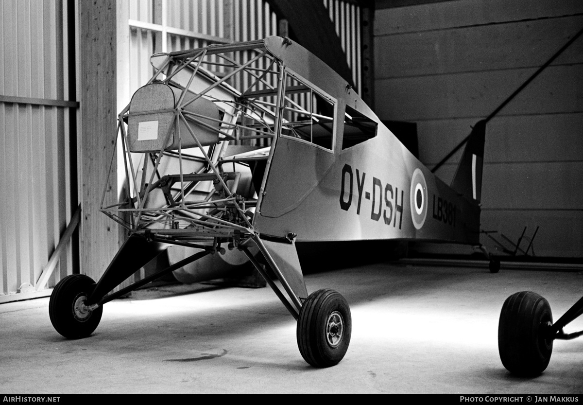 Aircraft Photo of OY-DSH / LB381 | Taylorcraft D/1 Auster Mk1 | Dansk Veteranflysamling | UK - Air Force | AirHistory.net #615126