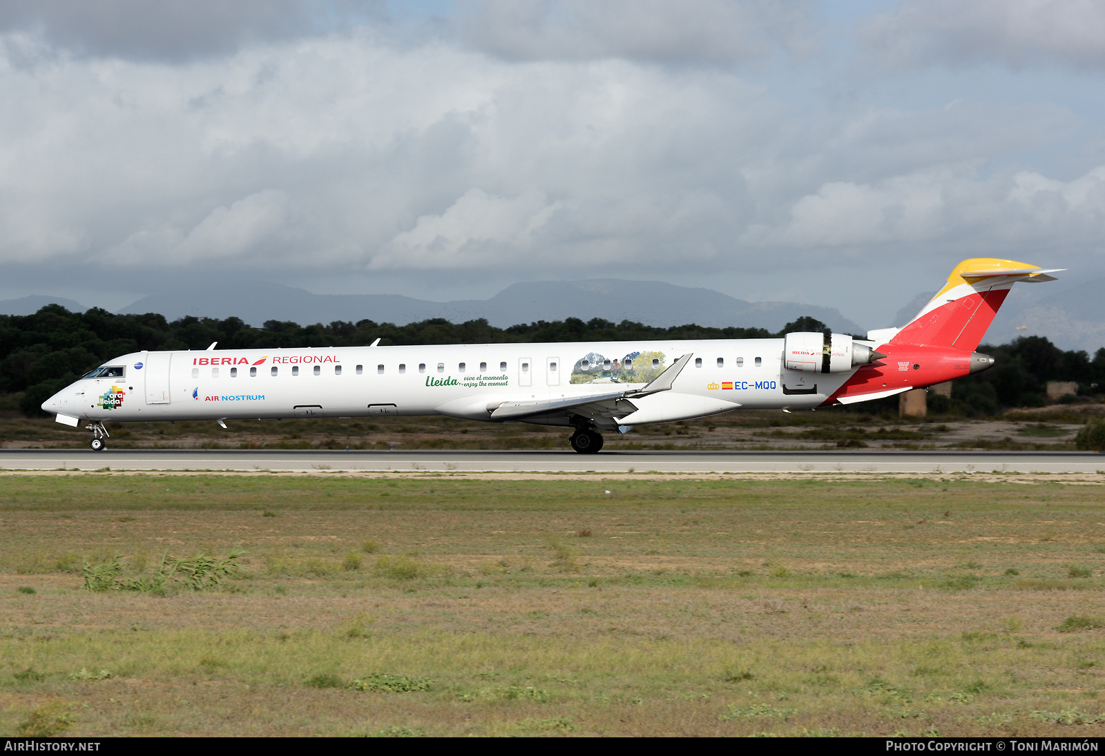 Aircraft Photo of EC-MQQ | Bombardier CRJ-1000 (CL-600-2E25) | Iberia Regional | AirHistory.net #615138