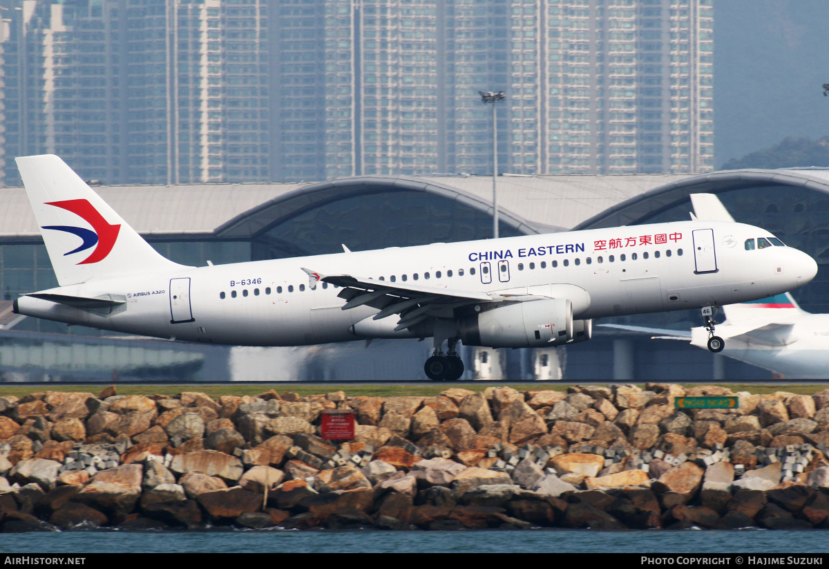 Aircraft Photo of B-6346 | Airbus A320-232 | China Eastern Airlines | AirHistory.net #615150
