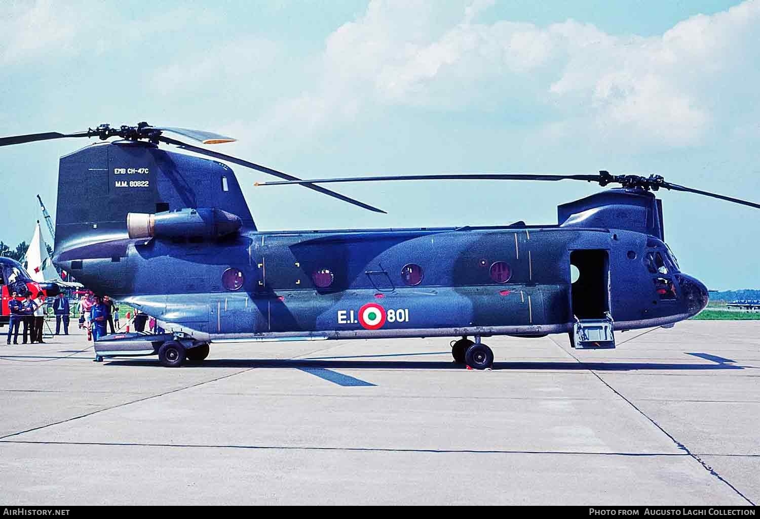 Aircraft Photo of MM80822 | Boeing CH-47C Chinook (219) | Italy - Army | AirHistory.net #615154