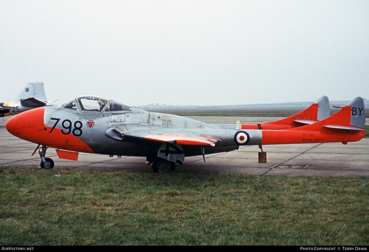 Aircraft Photo of XG743 | De Havilland D.H. 115 Sea Vampire T22 | UK - Navy | AirHistory.net #615156