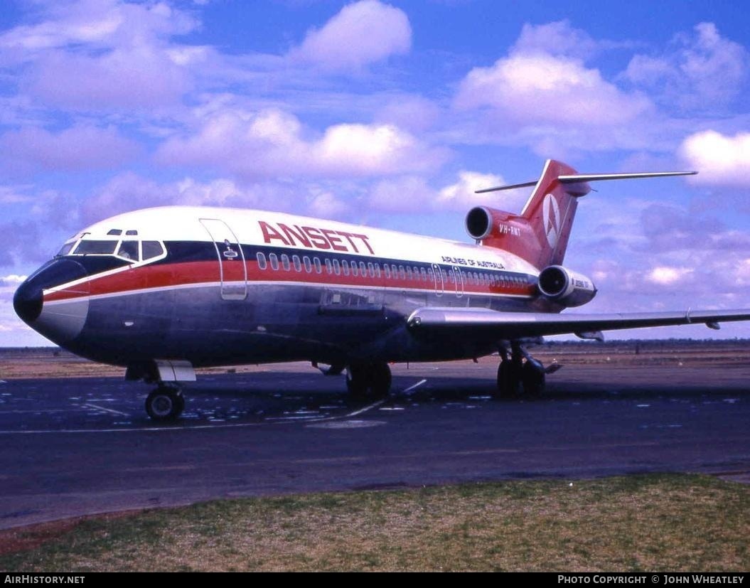 Aircraft Photo of VH-RMT | Boeing 727-77C | Ansett Airlines of Australia | AirHistory.net #615159