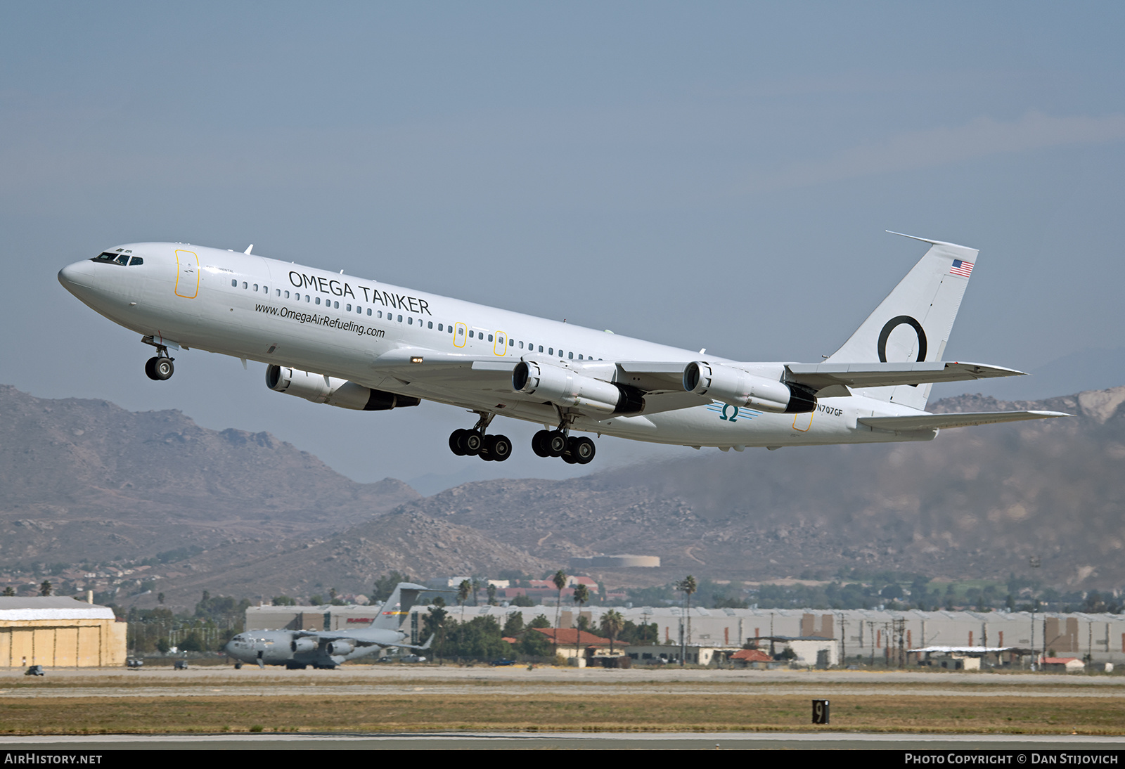 Aircraft Photo of N707GF | Boeing 707-3K1C | Omega Aerial Refueling Services | AirHistory.net #615175