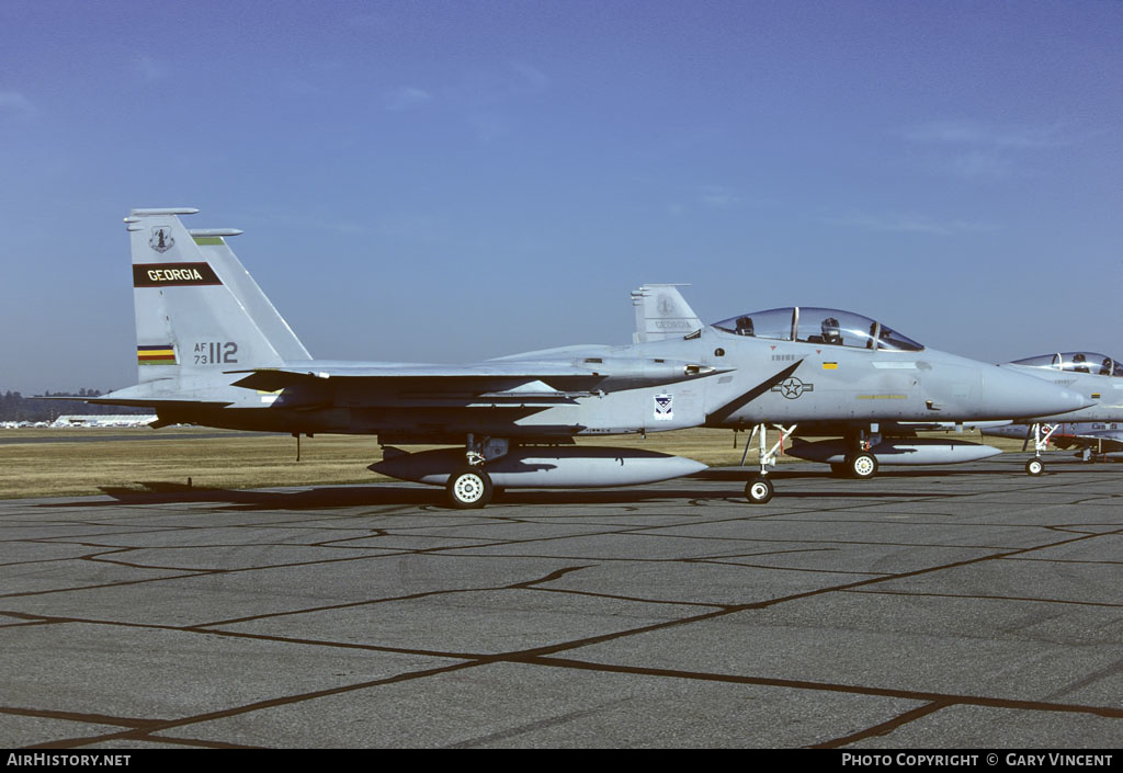 Aircraft Photo of 73-0112 | McDonnell Douglas F-15B Eagle | USA - Air Force | AirHistory.net #615195