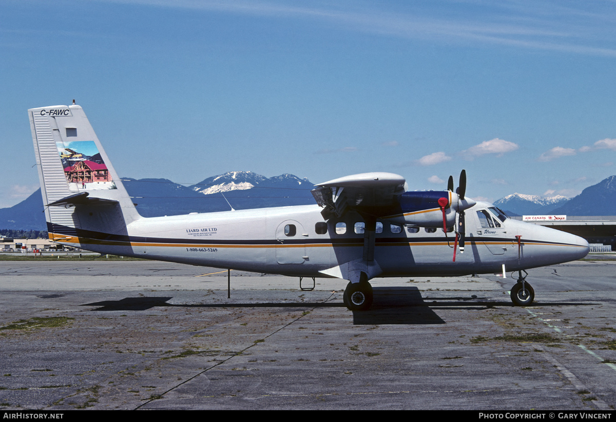 Aircraft Photo of C-FAWC | De Havilland Canada DHC-6-100 Twin Otter | Liard Air | AirHistory.net #615199