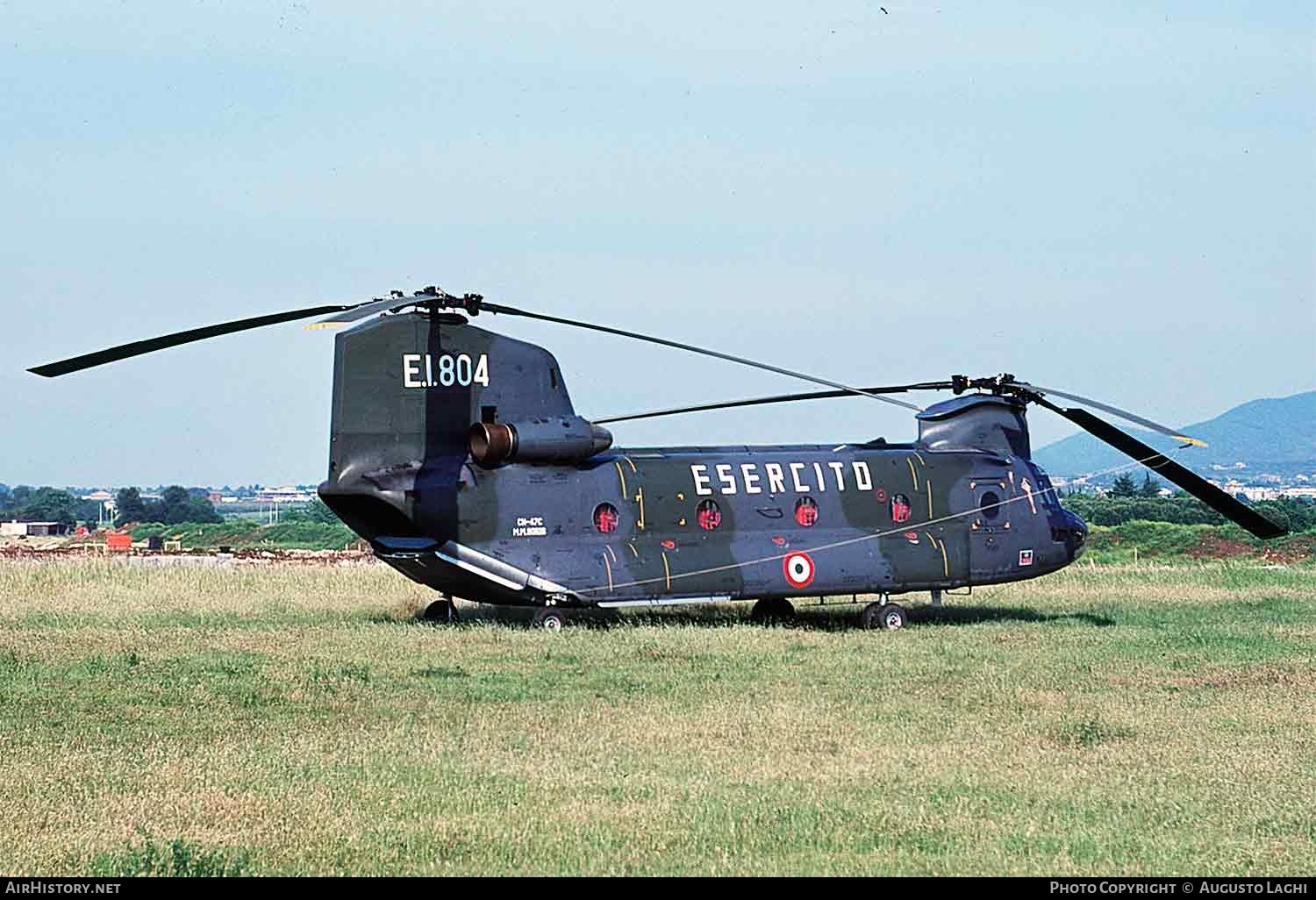 Aircraft Photo of MM80826 | Boeing CH-47C Chinook (219) | Italy - Army | AirHistory.net #615203