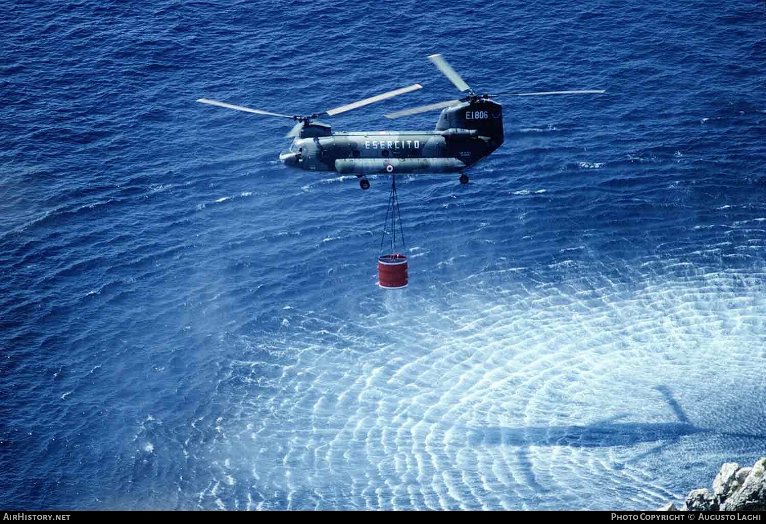 Aircraft Photo of MM80828 | Boeing Vertol CH-47C Chinook | Italy - Army | AirHistory.net #615231