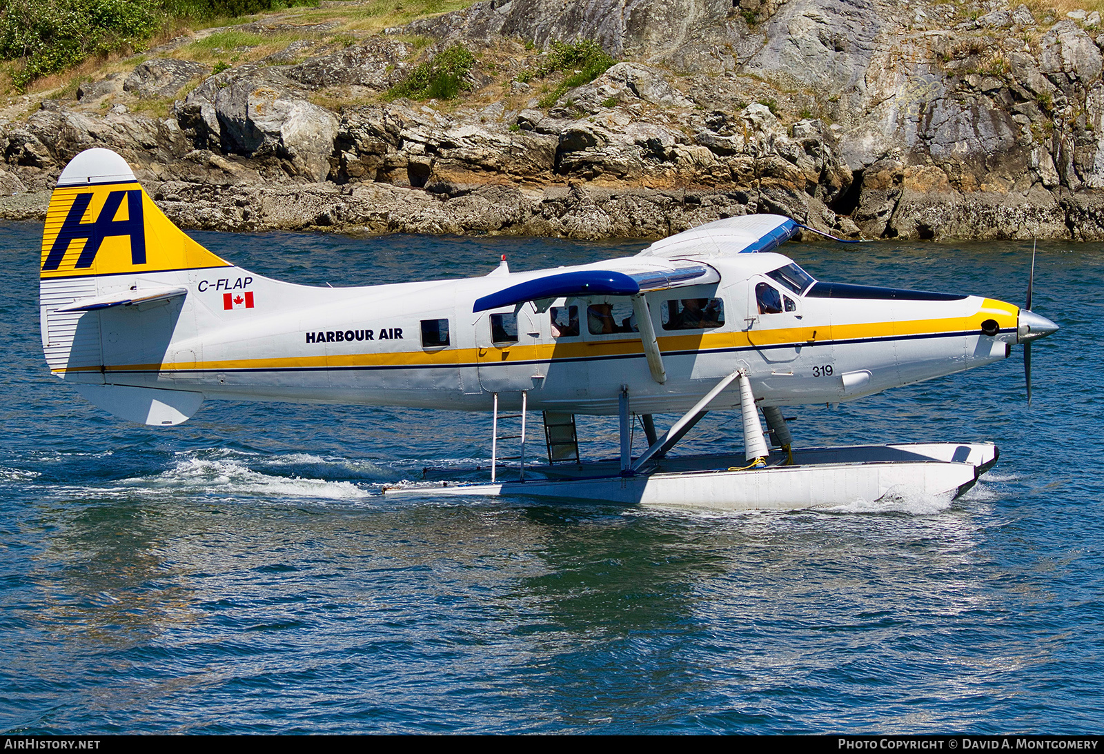 Aircraft Photo of C-FLAP | Vazar DHC-3T Turbine Otter | Harbour Air | AirHistory.net #615240