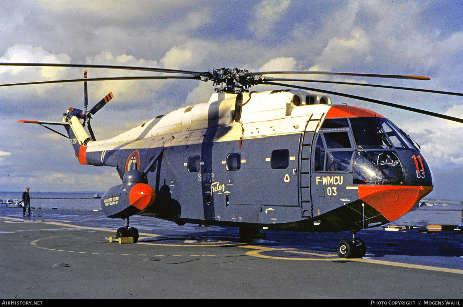 Aircraft Photo of F-WMCU | Sud SA-3210 Super Frelon | France - Navy | AirHistory.net #615246