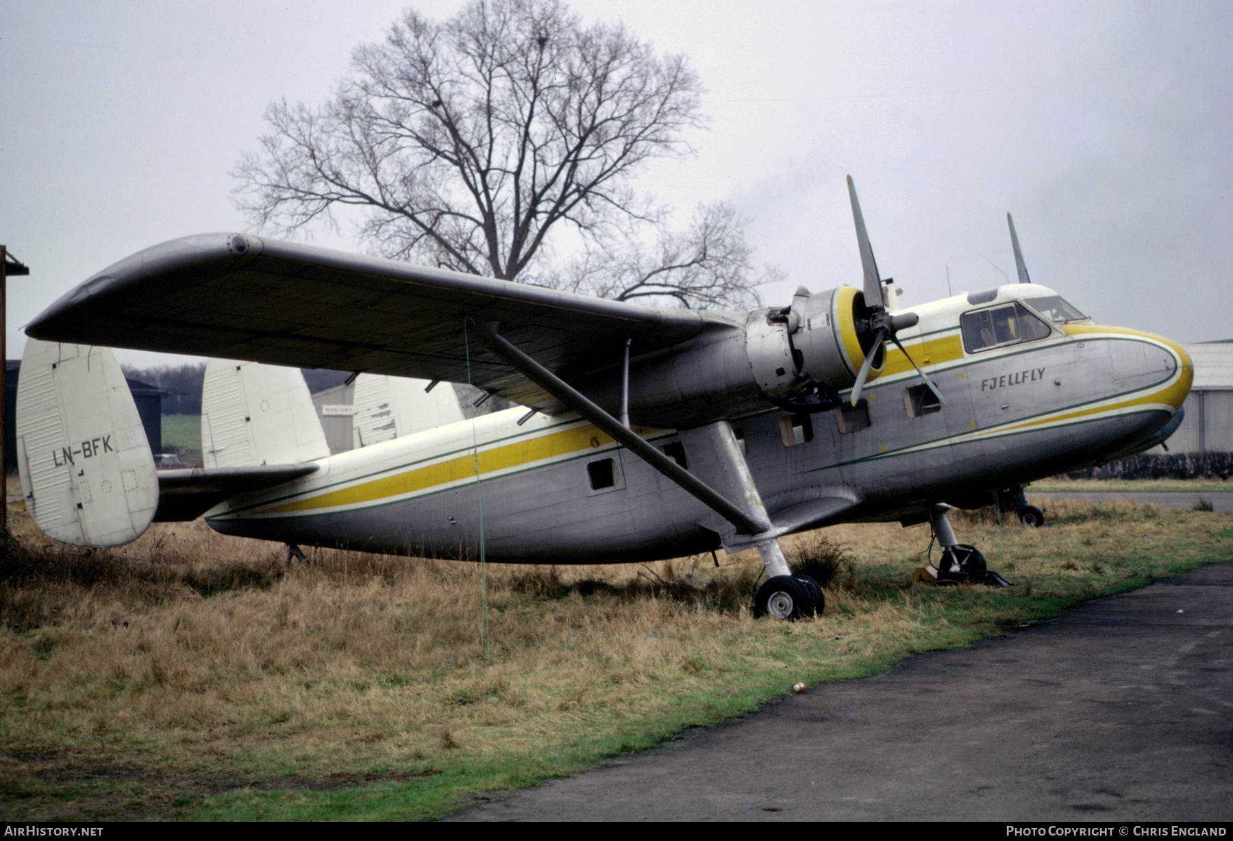 Aircraft Photo of LN-BFK | Scottish Aviation Twin Pioneer Series 1 | Fjellfly | AirHistory.net #615252