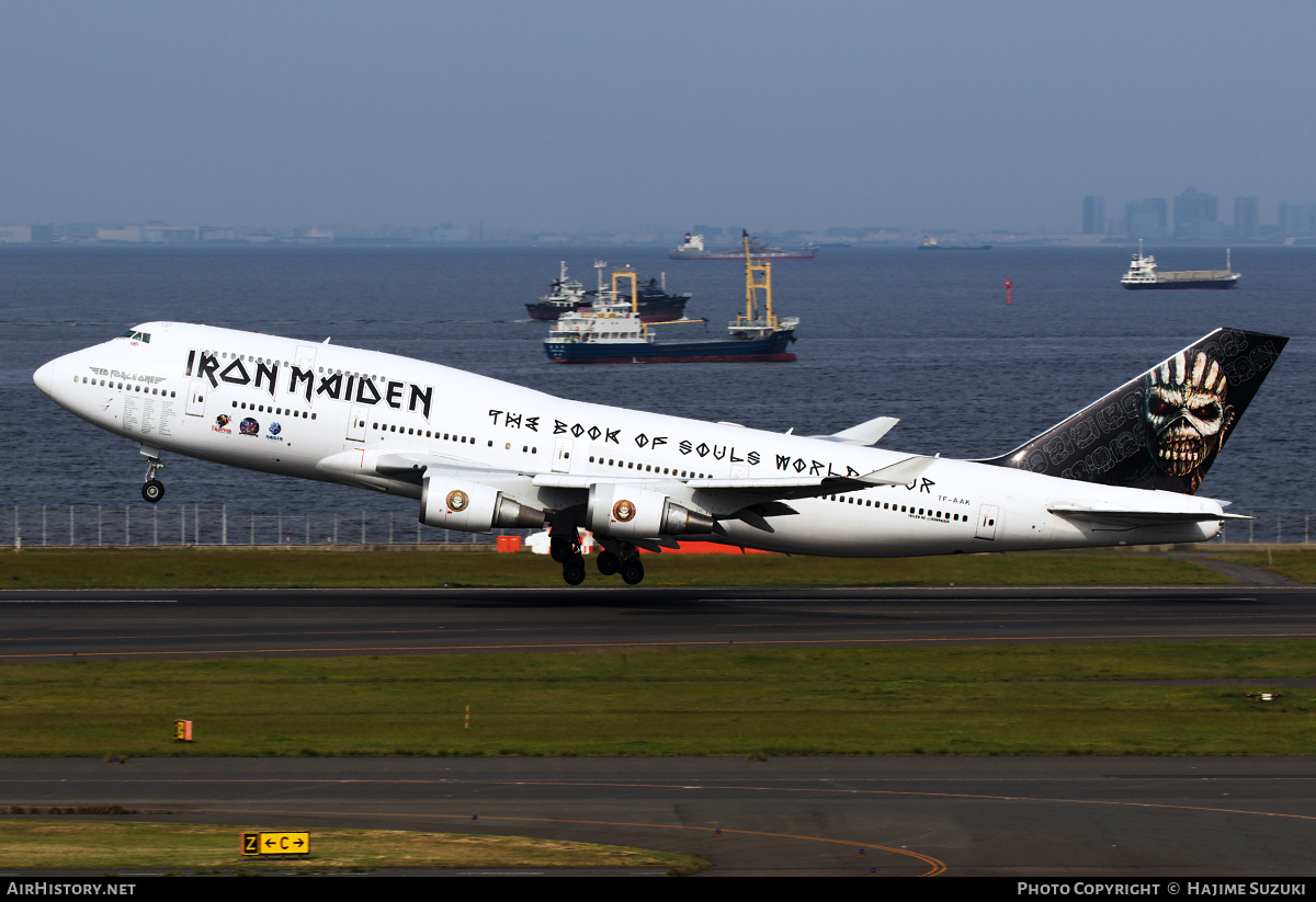 Aircraft Photo of TF-AAK | Boeing 747-428 | Iron Maiden | AirHistory.net #615254